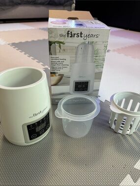 The First Years Digital Bottle Warmer - White